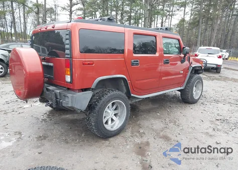 2003 Hummer H2 from USA, damaged, VIN 5GRGN23U03H100758